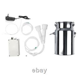100-240V 7L Household Electric Goat Cow Milking Machine With Vacuum-Pulse Pu Cso