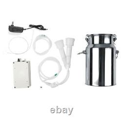 100-240V 7L Household Electric Goat Cow Milking Machine with Vacuum-Pulse PumpU
