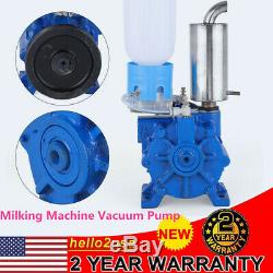 110 V Milking Machine Vacuum Pump For Cow Milker Bucket Tank Barrel US Fast Ship