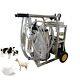110v 25l Electric Milking Machine Piston Cow And Goat Milker Machine 1440 Rpm