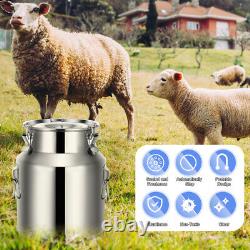 14L Electric Milking Machine Milker Automic Vacuum Pulsation Pump Cow Sheep Goat