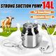 14l Electric Milking Machine Vacuum Pump Stainless Steel Cow / Goat Milker &