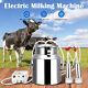 14l Goat Cow Electric Vacuum Pump Milker Milking Machine Pulsation Cow Cattle Us