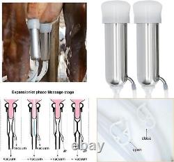 15L Rechargeable Cow Milking Machine Portable Battery Powered Cow Milker Pump