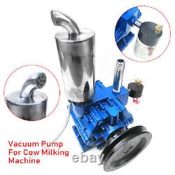 220L/min Milker Vacuum Pump Milking Cow Goat Milking Machine 1440RPM Durable