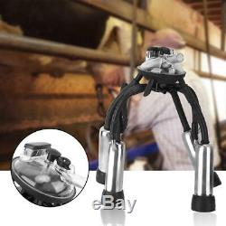 240CC Portable Milking Machine Vacuum Pump Cluster For Farm Cow Sheep Goat New