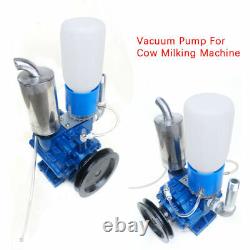 250 L/min Electric Cow Milking Machine Vacuum Pump One Bucket Milker 1440r /min
