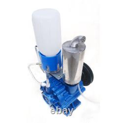 250 L/min Electric Milking Machine Vacuum Pump Portable Farm CowithGoat Milker