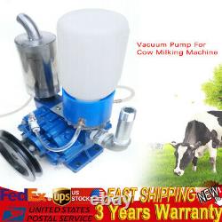 250 L/min Portable Electric Milking Machine bucket Vacuum Pump Cow Goat Milking