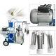 25l Electric Milking Machine For Cows Withbucket Vacuum Pump 550w 110v Us