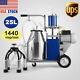 25l Electric Milking Machine For Farm Cows 12cows/hour 550w 304 Stainless Steel