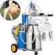 25l Electric Milking Machine For Farm Cows Withbucket Double Handles 5-8 Cows/hour