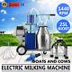 25l Electric Milking Machine For Goats Cows Withbucket 12cows/hour Milker Cattle