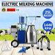 25l Electric Milking Machine For Goats Cows Withbucket 550w 2 Plug 1440rpm Good