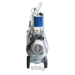 25L Electric Milking Machine Milker For Cows WithBucket Vacuum Pump 550W 304 Steel