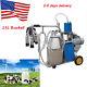 25l Electric Milking Machine Milker For Farm Cows Bucket Stainless Steel Bucket