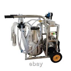 25L Electric Milking Machine Piston Cow and Goat Milker Machine with Regulator S