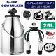 25l Milking Machine Dairy Cow Milker Professional Stainless Steel Bucket Tank