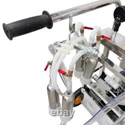 25L Milking Machine Portable Electric Single Cow Milking Machine Dairy Farm 110V