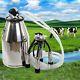 25l Stainless Steel Milking Machine For Cows Or Sheep All Kinds Vacuum Pump Kit#