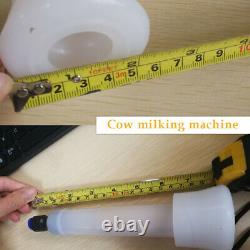 2L Electric Milking Machine Vacuum Pump Fit Farm Cow Sheep Goat EU Plug Portable