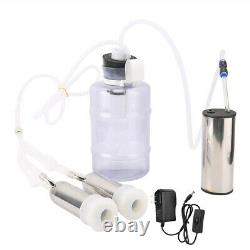 2L Household Electric Goat Cow Milking Machine With Vacuum-Pulse Pump for Co