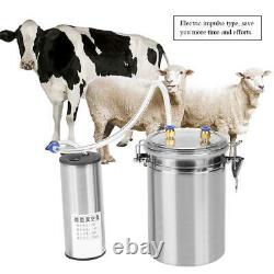 2L Portable Vacuum Impulse Pump Electric Milking Machine For Milker LU Cow Goat