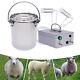 5l Dual Head Electric Sheep Goat Cow Milker Vacuum Impulse Pump Milking Machine