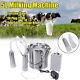 5l Dual Head Farm Milking Machine Cow Goat Sheep Milker Vacuum Pump Barrels