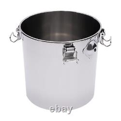 5L Dual Head Goat Cow Milking Machine Goat Milker 304 Stainless Steel Bucket