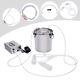 5l Dual Head Sheep Goat Cow Milking Machine Vacuum Impulse 304 Steel Pump Milker