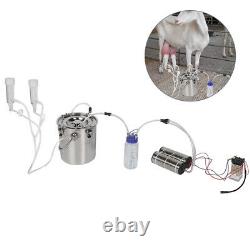 5L Goat Sheep Cow Milking Kit Portable Electric Impulse Milking Machinefor
