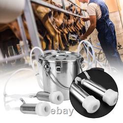 5L Household Electric Cow Milking Machine With Direct Suction Pump for Cow Mgr