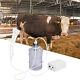 5l Portable Electric Milking Machine Vacuum Pump For Farm Cow Sheep Go