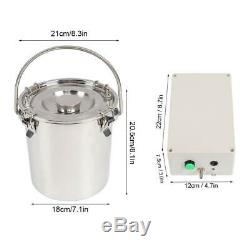 5L Portable Electric Milking Machine Vacuum Pump For Farm Cow Sheep Goat