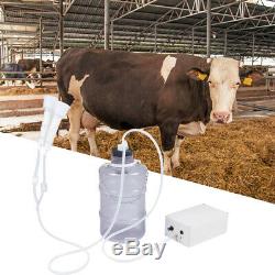 5L Portable Electric Milking Machine Vacuum Pump For Farm Cow Sheep Goat Mini