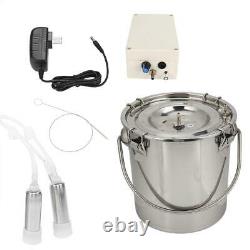 5L Portable Electric Milking Machine Vacuum Pump for Cow Cattle Milking