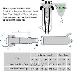 6L Goat Milking Machine, Rechargeable Pulsation Speed Adjustable Vacuum Pump