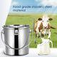 7l Cow Cattle Milking Machine Vacuum Pump Pulsating Milker Auto-stop Rechargable