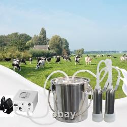 7L Cow Electric Milking Machine Automatic Rechargeable Battery Powered Pulsation