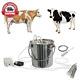 7l Cow Pulsation Vacuum Electric Milking Machine, Automatic Portable Pulse Breas