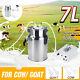 7l Electric Milking Machine Vacuum Pump Strong Suction Milker Tank For Cow Farm
