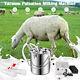 7l Goat Electric Milking Machine Sheep Milker Stainless Steel Bucket For Cows