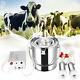 7l Milking Machine Cows Goat Automatic Electric Vacuum Suction Pump Milker