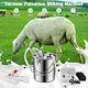 7l Upgraded Dual Heads Milking Machine Vacuum Impulse Pump Cow Goat Milker