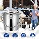 7l Upgraded Dual Heads Milking Machine Vacuum Impulse Pump Cow Goat Milker