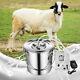 9l Dual Head Electric Sheep Goat Cow Milking Machine Vacuum Impulse Pump Milker