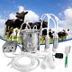 9l Electric Milking Machine Vacuum Impulse Pump Cow Milker Stainless Steel New