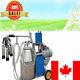 Auto Electric Milking Machine Farm Dairy Cow Milker 25l Vacuum Piston Pump Fda