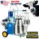 Automatic Electric Milking Machine Farm Cows Goat 25l Bucket Vacuum Pump Dairy